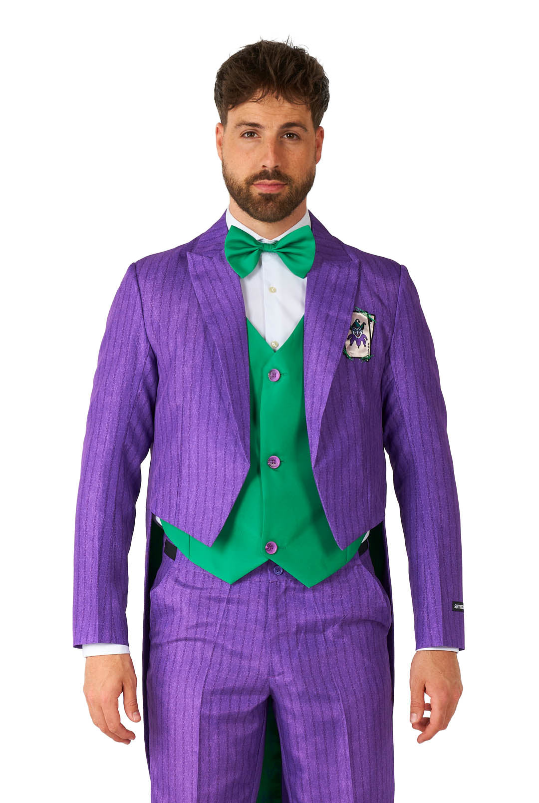 Joker Purple Dinner Suit Joker Coat Tailcoat Suit Purple For