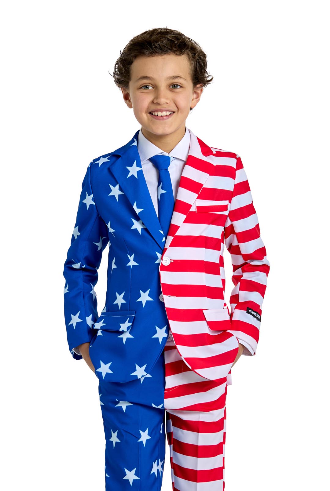 4th of July Outfit for Boys - Patriotic USA Flag Suit Suitmeister 4th of July Outfit for Boys - Patriotic USA Flag Suit Suitmeister
