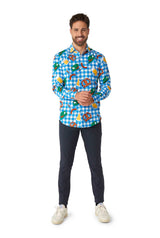 October Check Blue - Octoberfest shirt