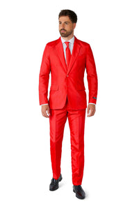 Solid Red suit