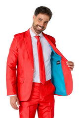 Solid Red suit