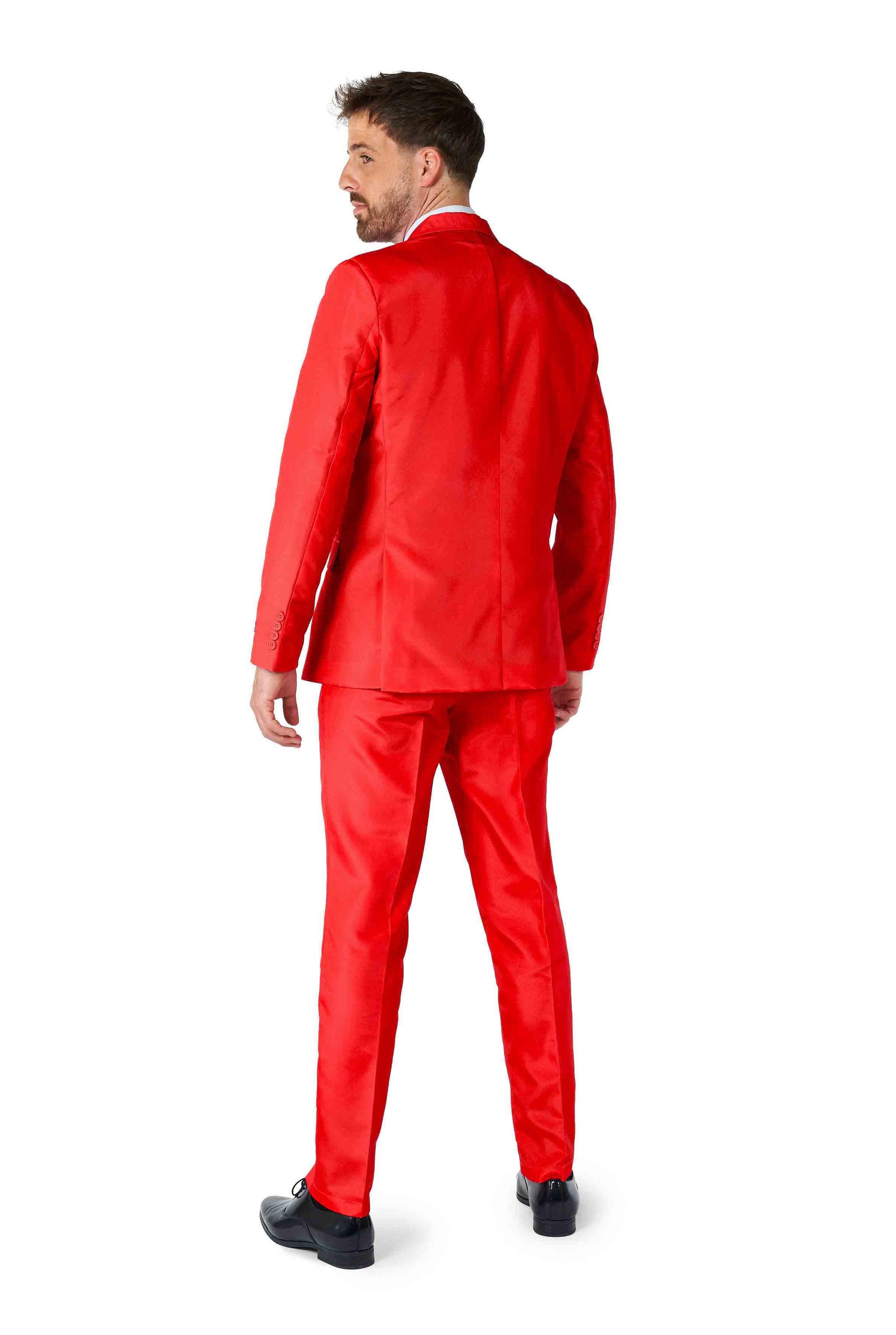 Solid Red suit