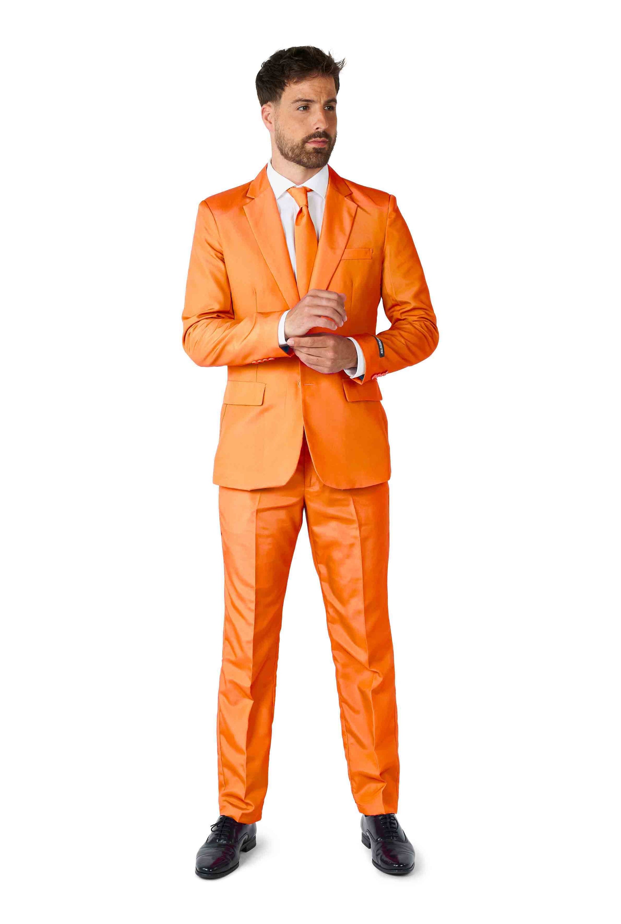 Solid Orange suit
