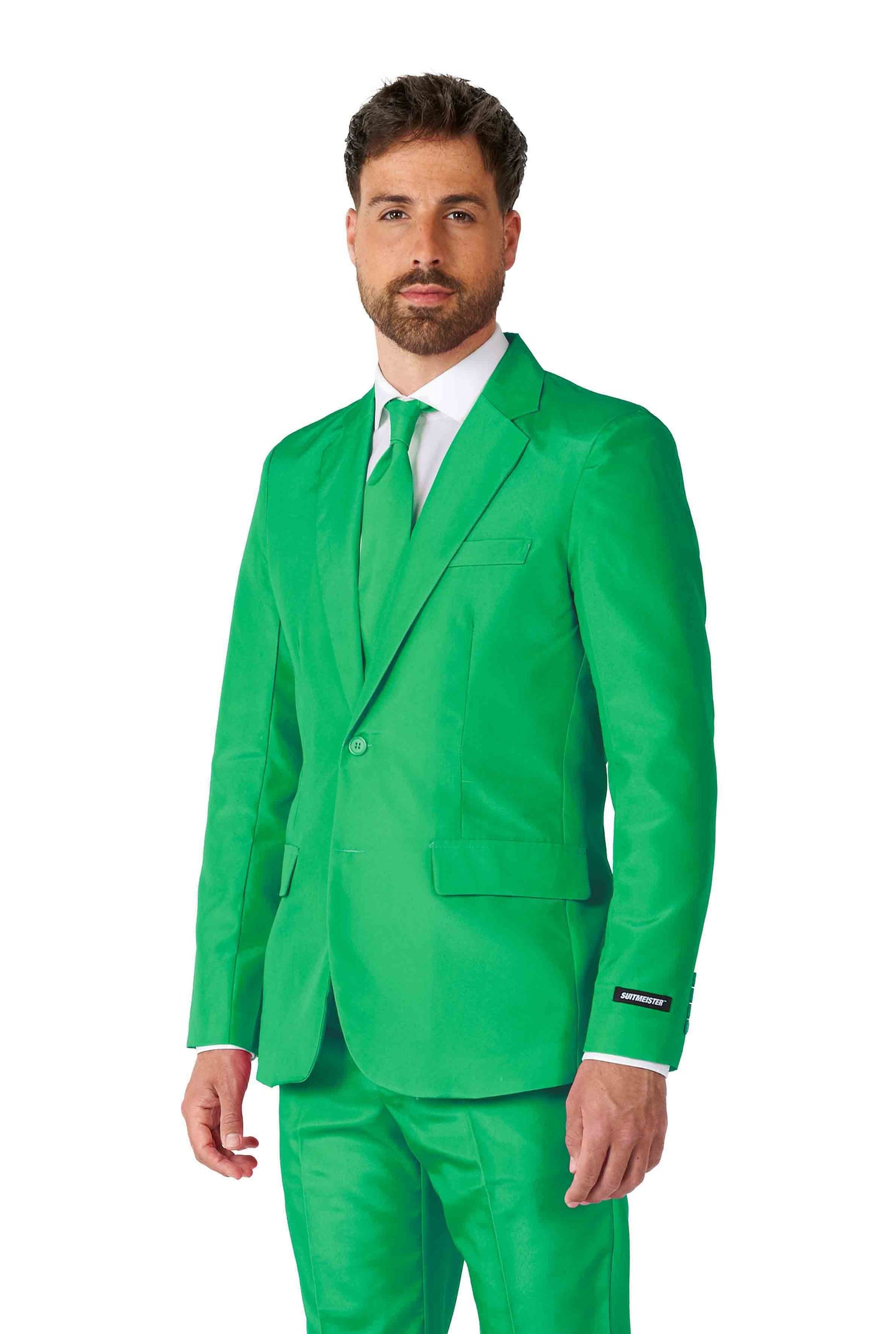 Solid Green Suit