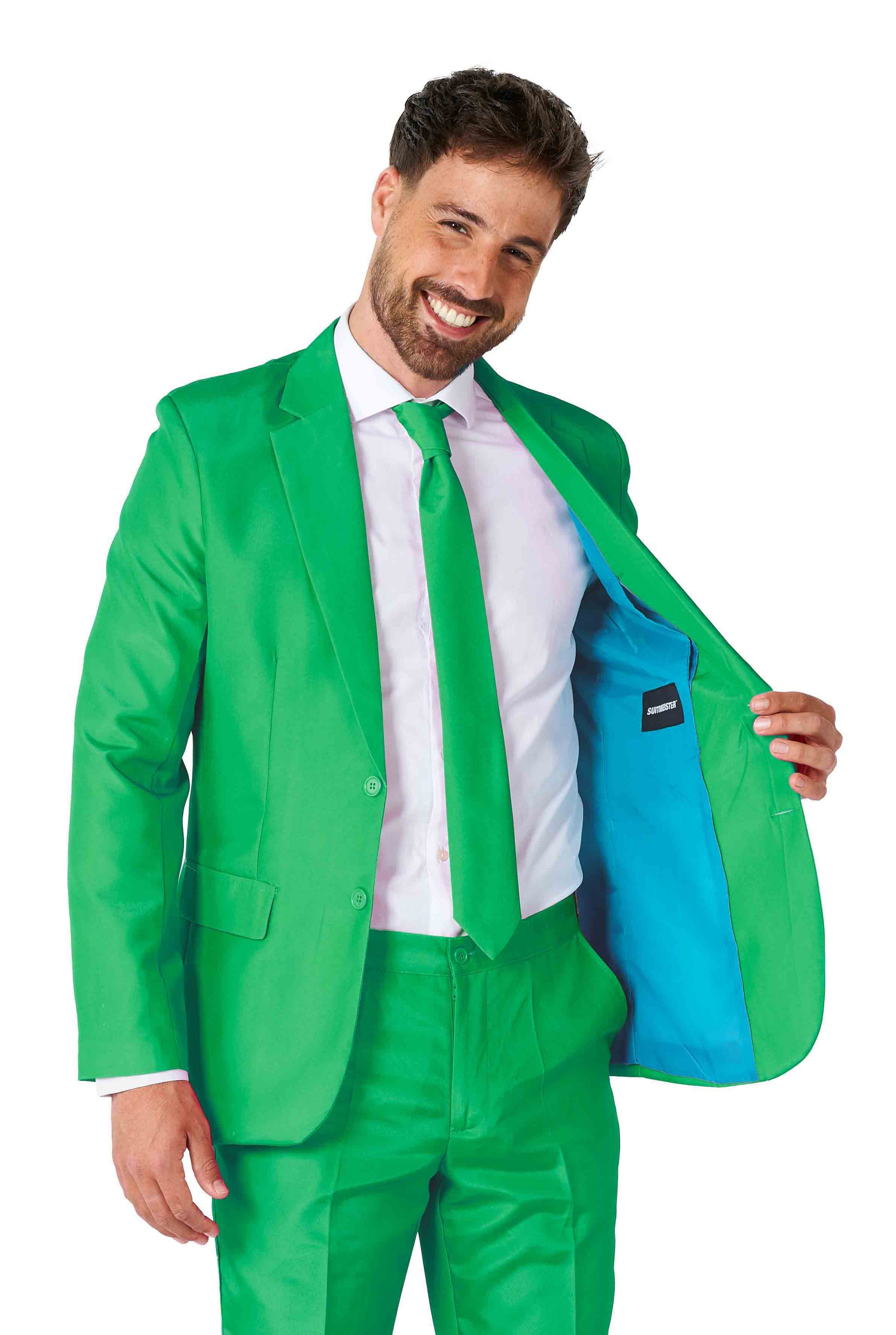 Solid Green Suit