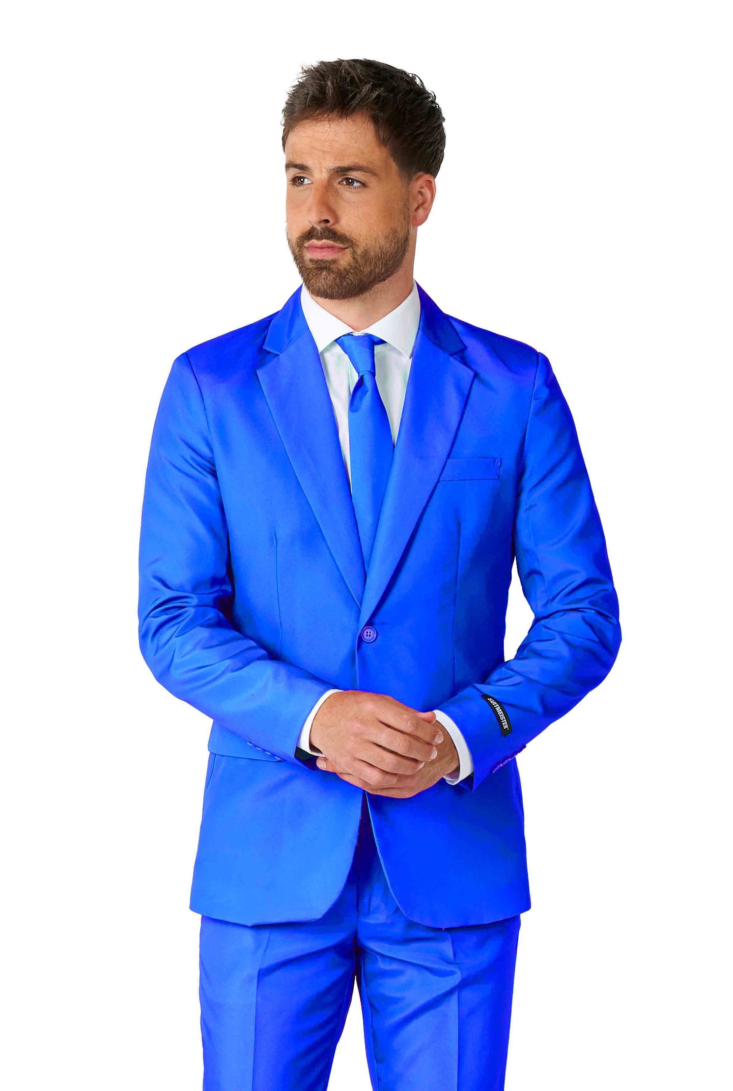 Solid Blue suit