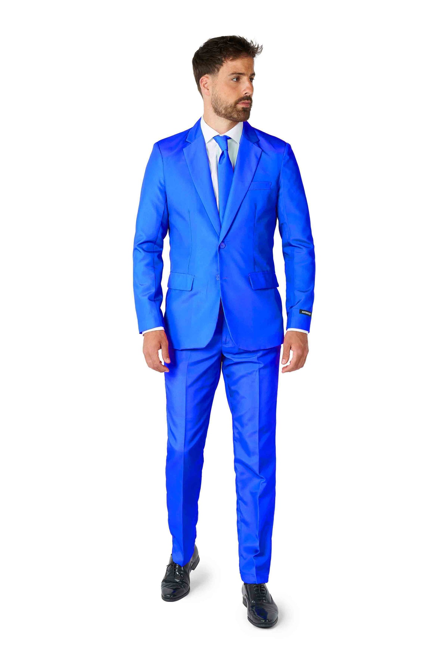 Solid Blue suit