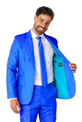 Solid Blue suit