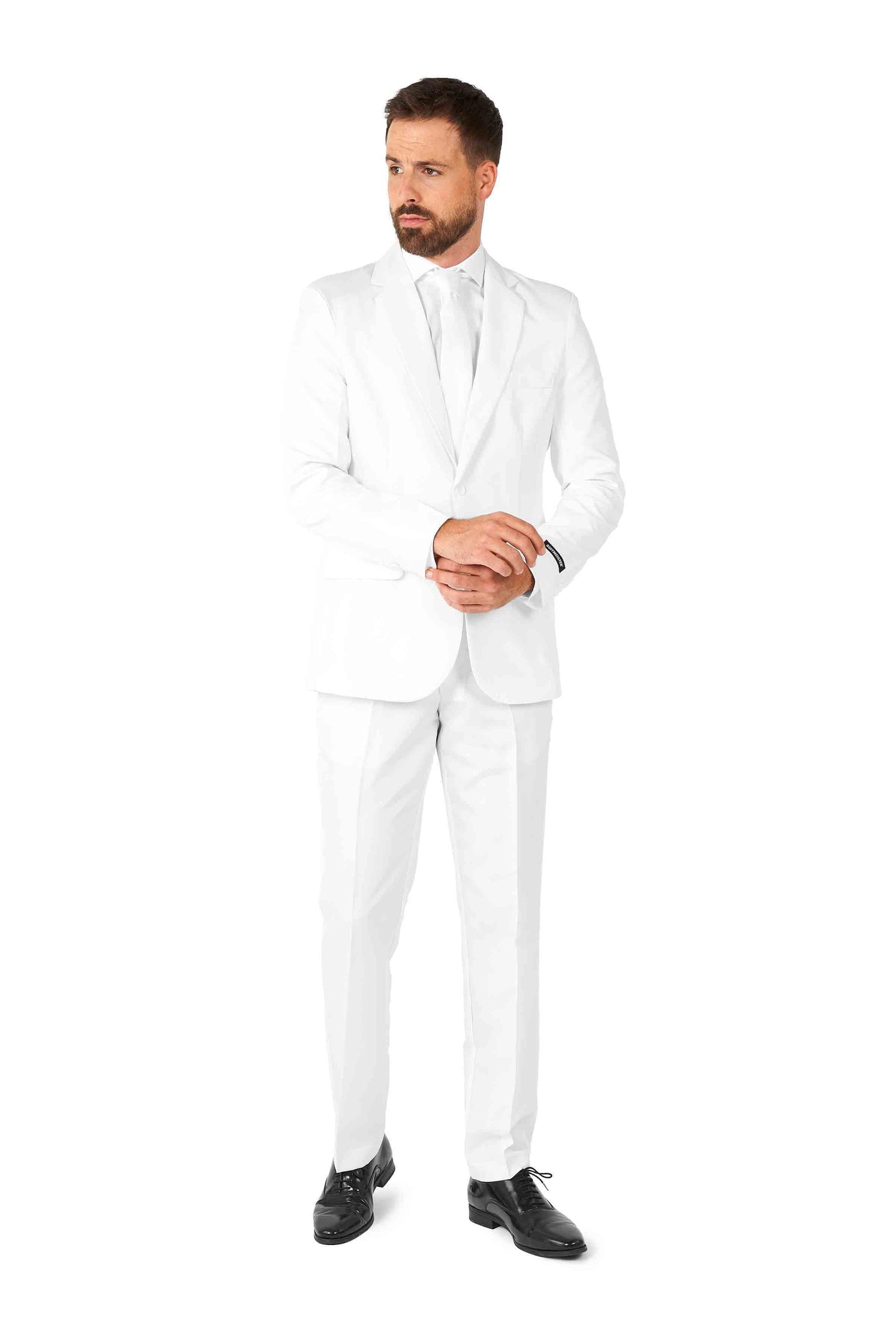 Solid White suit