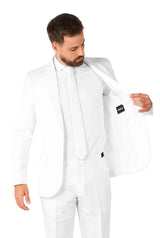 Solid White suit