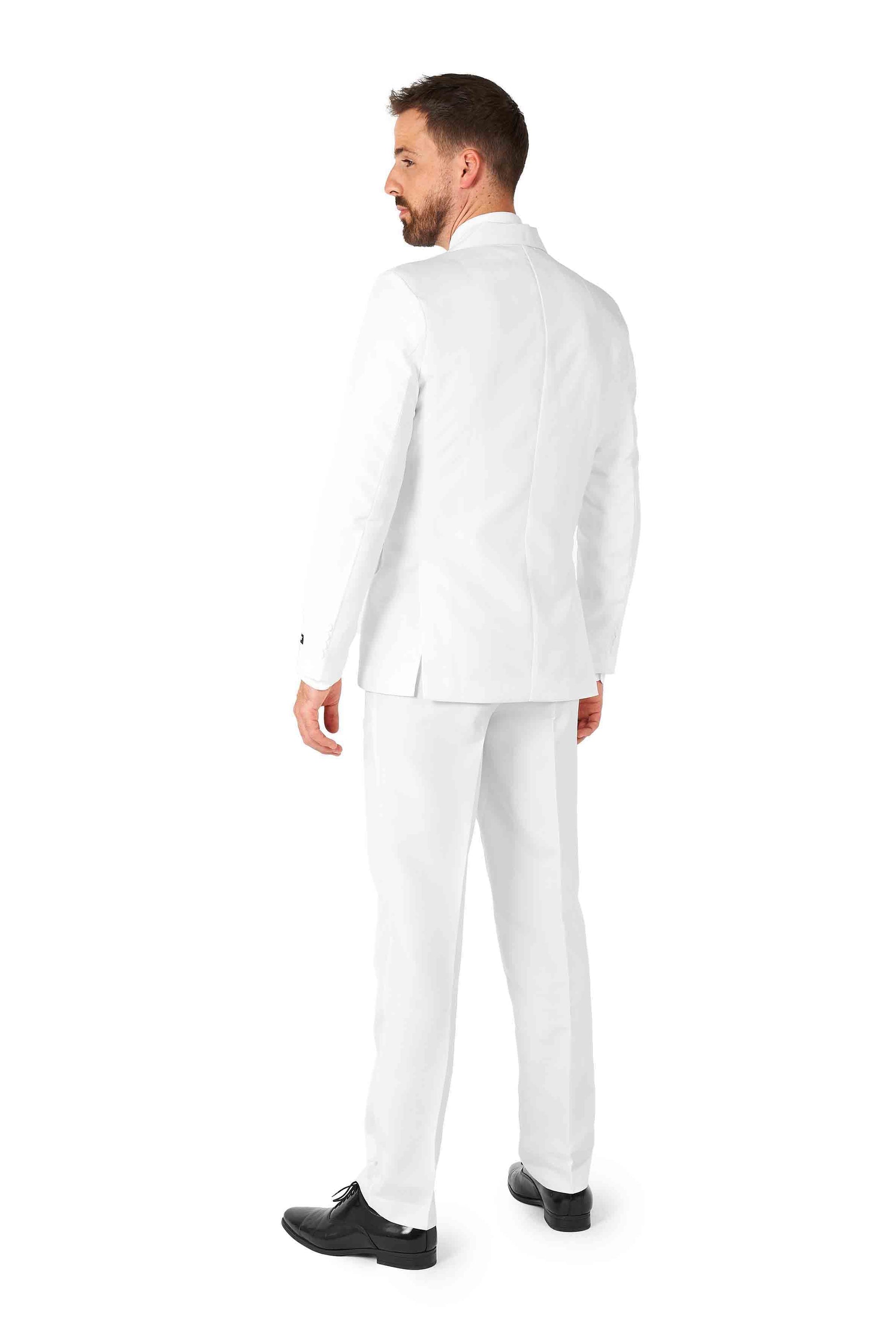 Solid White suit