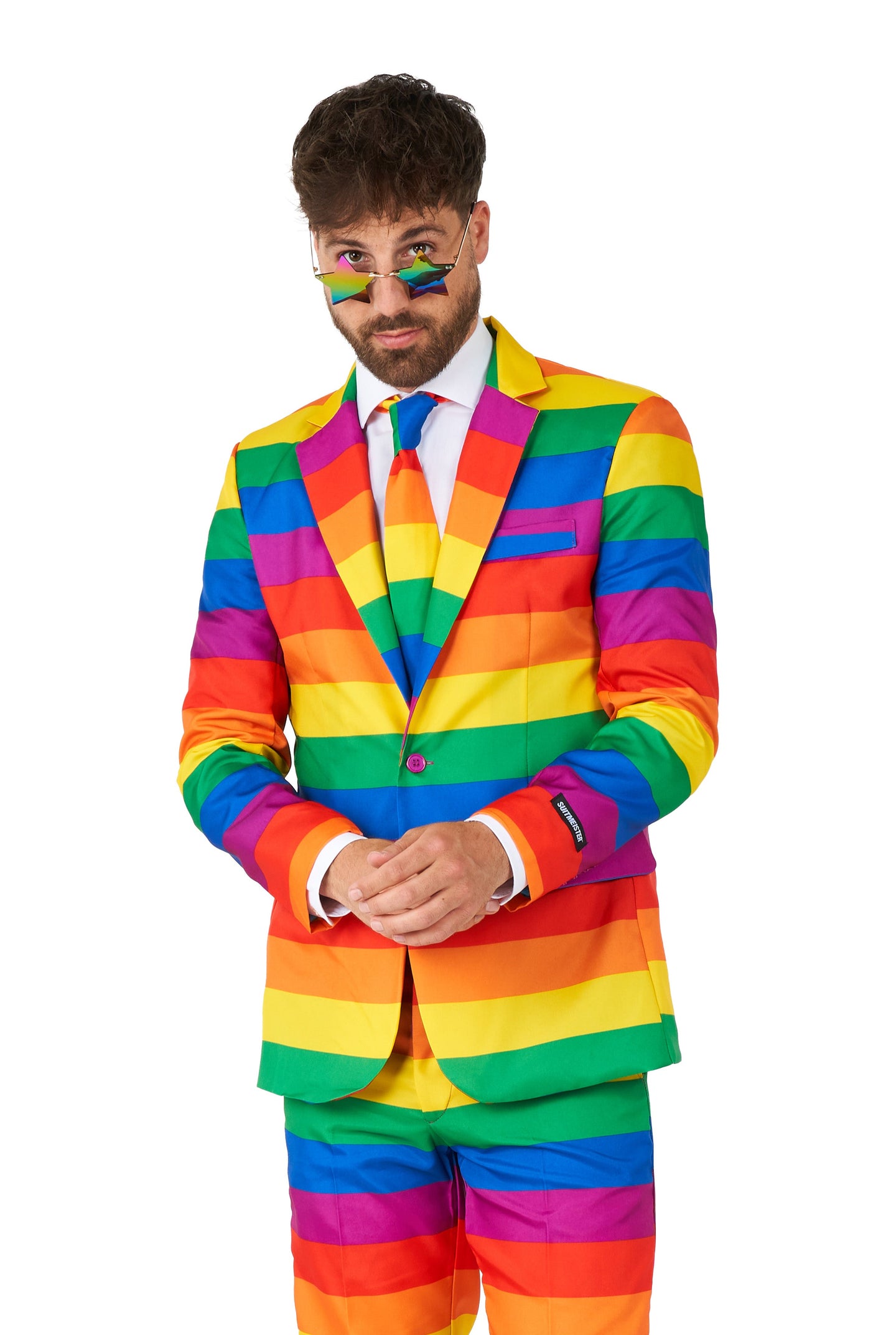 Rainbow suit