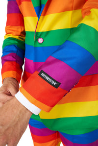 Rainbow suit