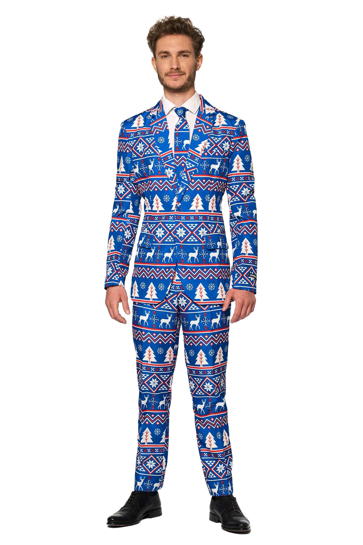 Christmas Suit Blue Nordic