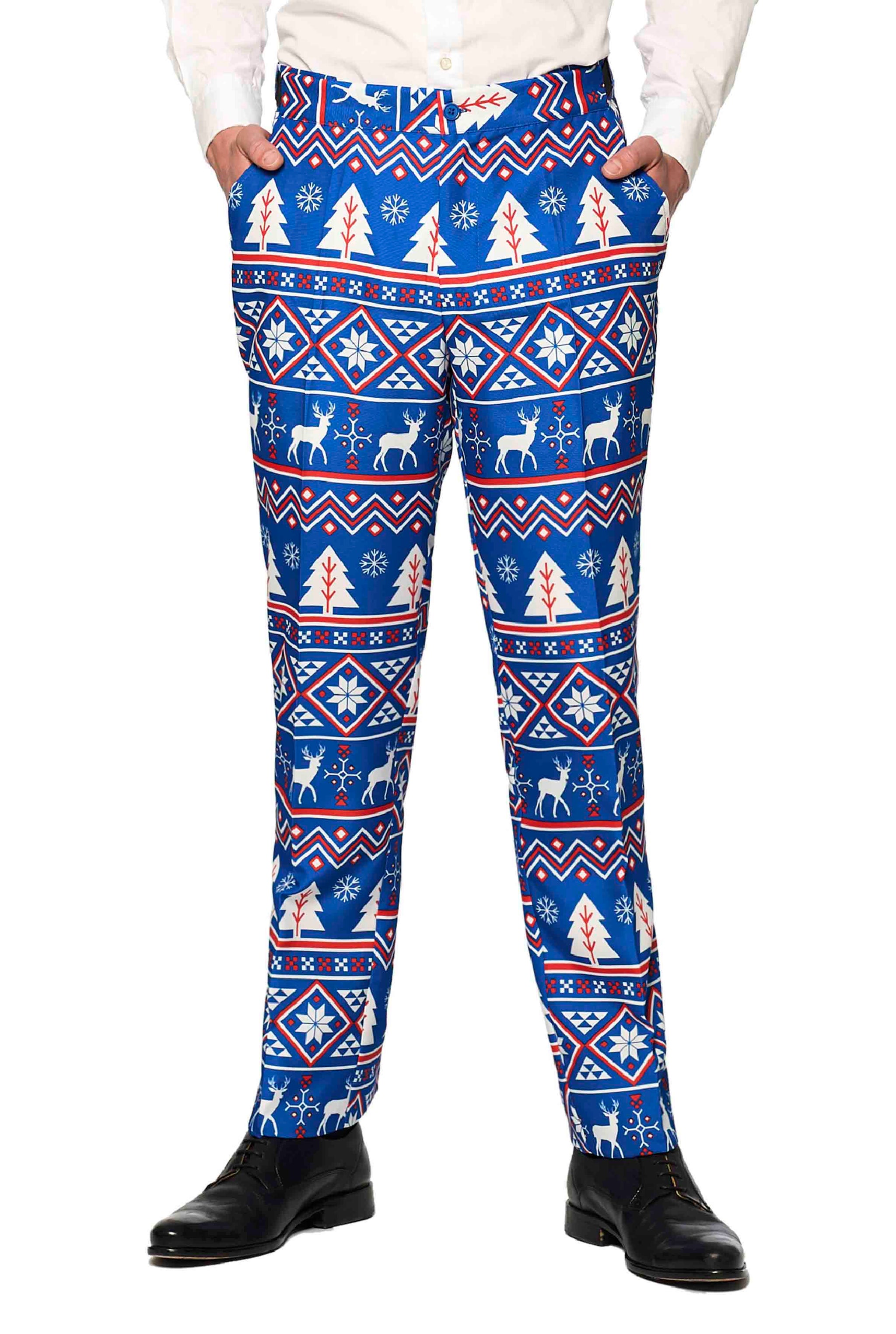 Christmas Suit Blue Nordic