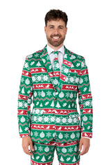 Christmas Green Nordic - Christmas Suit