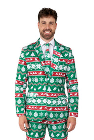 Christmas Green Nordic - Christmas Suit