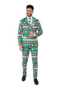 Christmas Green Nordic - Christmas Suit