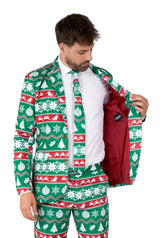Christmas Green Nordic - Christmas Suit