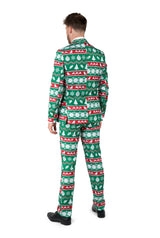 Christmas Green Nordic - Christmas Suit