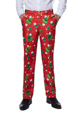 Christmas Trees Stars Red - Christmas suit