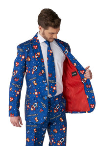 Retro Gamer Navy - Gamer suit