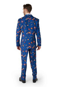 Retro Gamer Navy - Gamer suit
