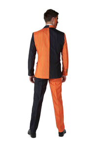 Jack-O Pinstripe Black - Halloween suit