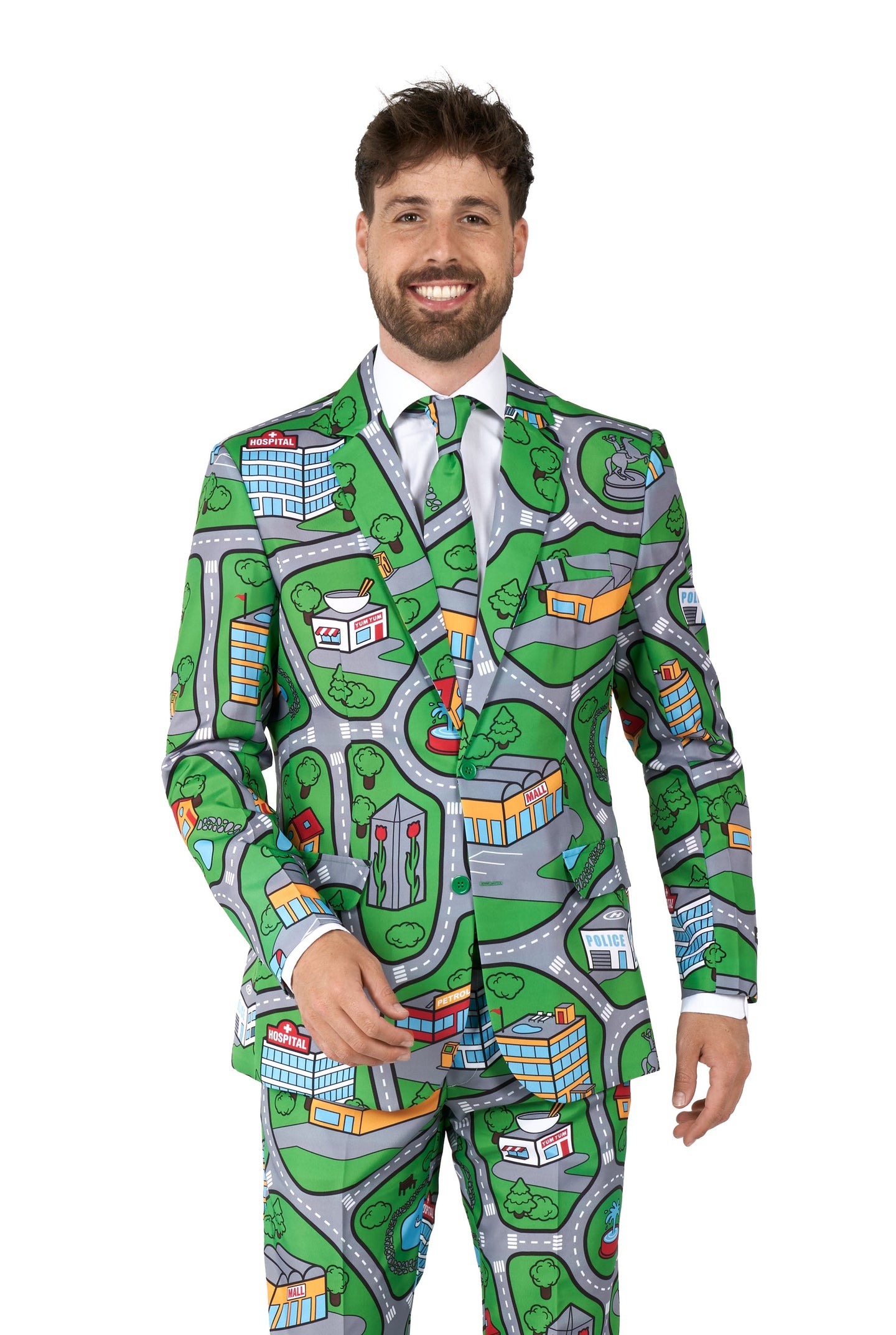 Carpet City Green - Play Carpet suit