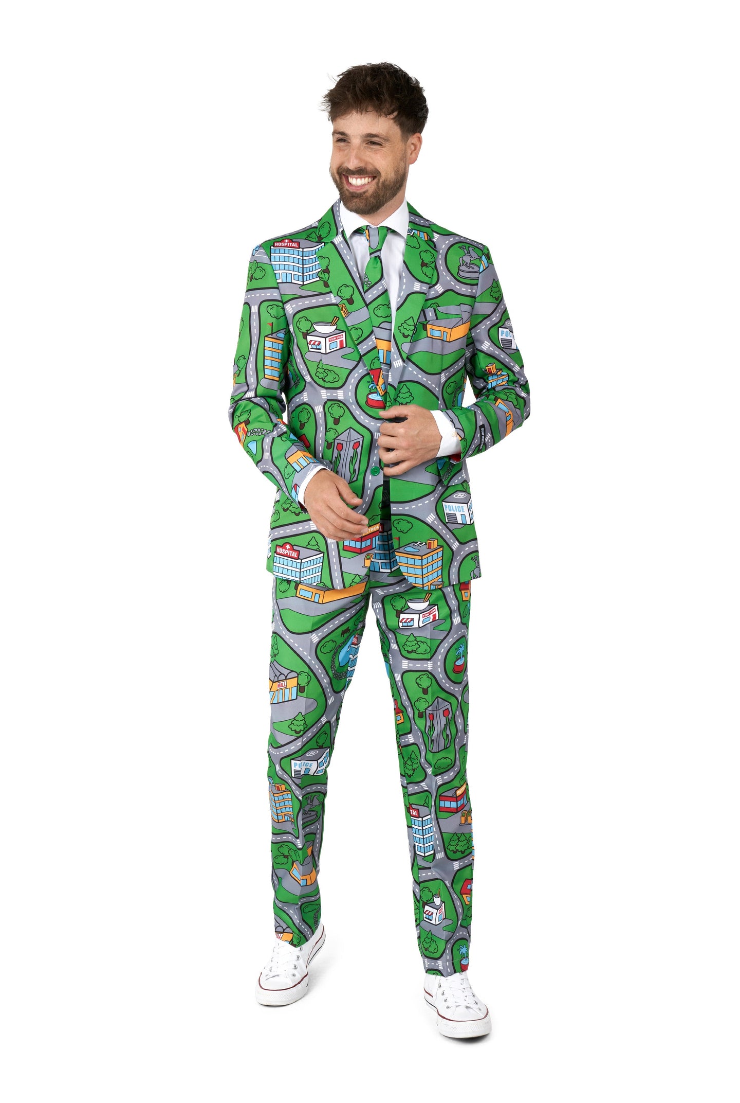 Carpet City Green - Play Carpet suit