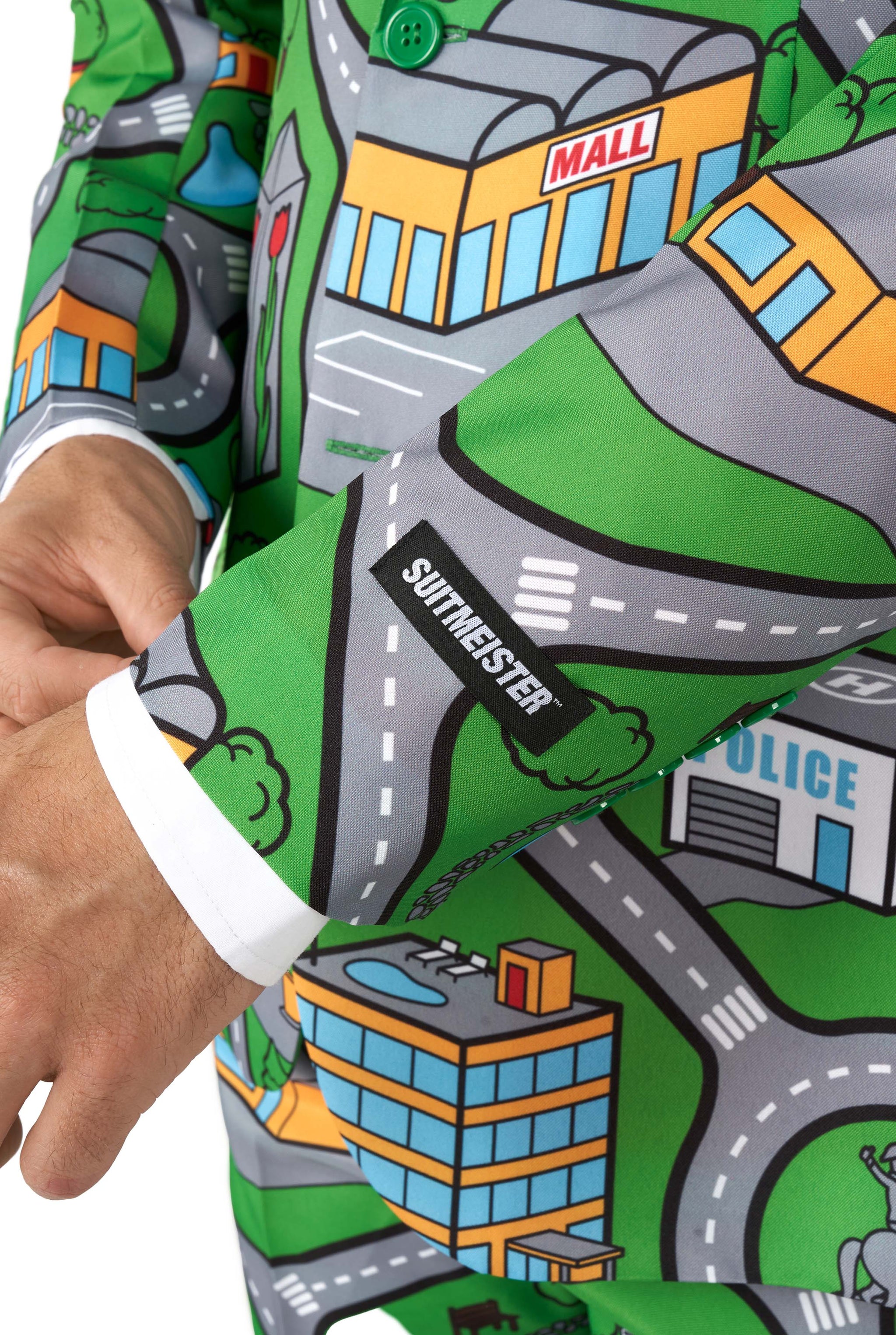 Carpet City Green - Play Carpet suit