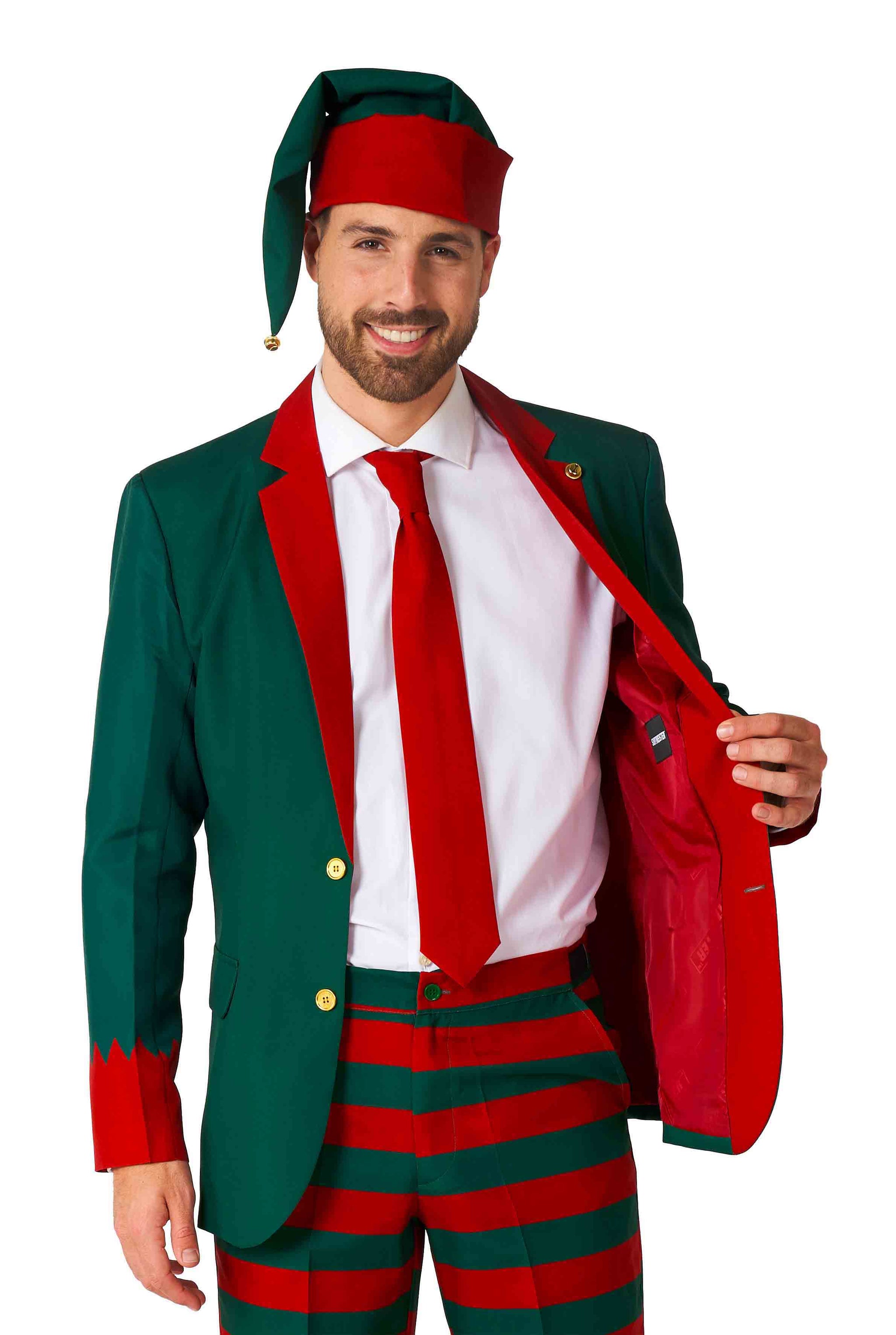 Santa's Elf Green - Christmas Elf Suit