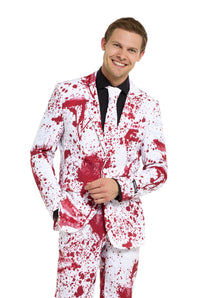 Bloody Suit White - Halloween suit