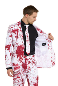 Bloody Suit White - Halloween suit
