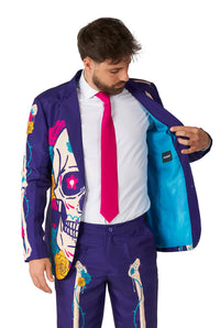 Sugar Skull Purple