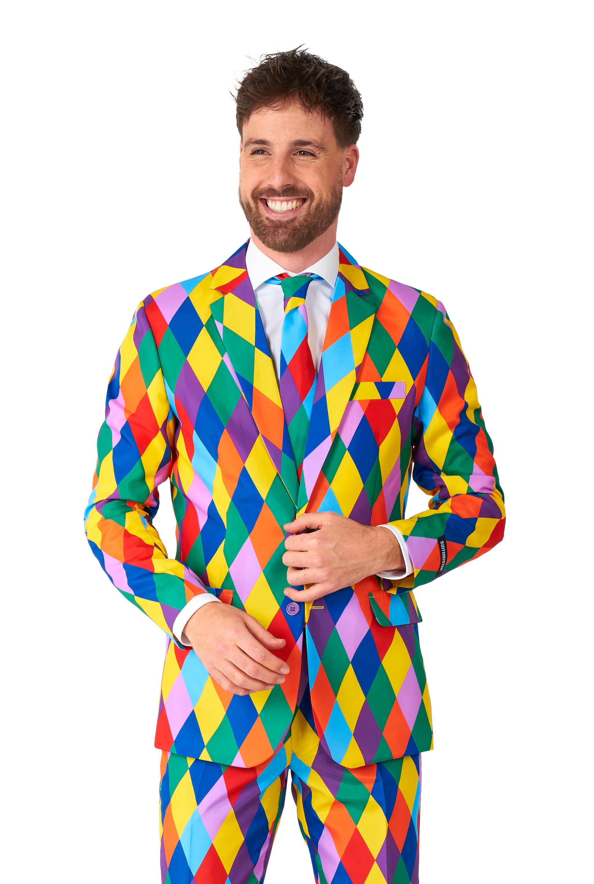 Harleclown - Mardi Gras suit