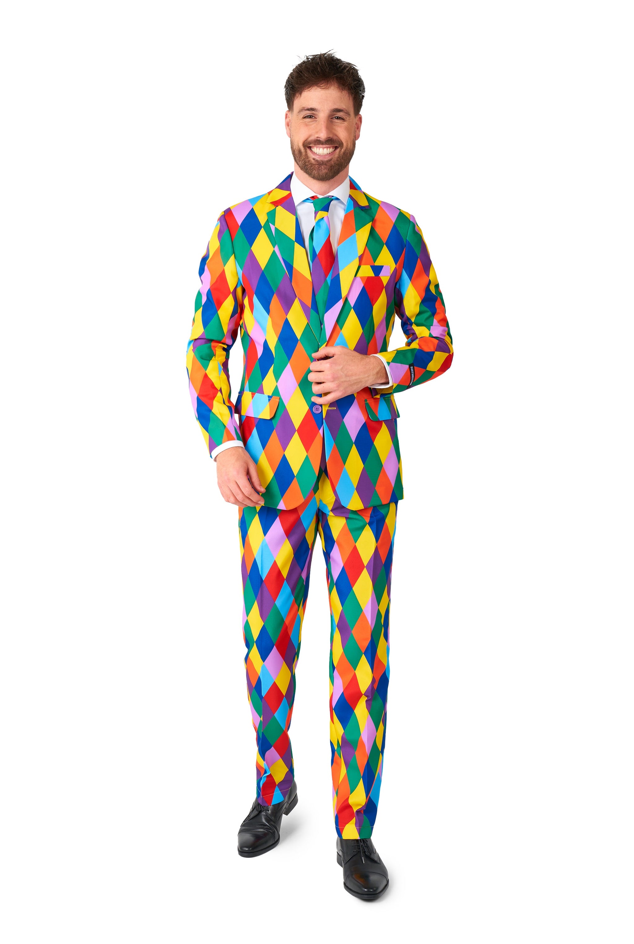 Harleclown - Mardi Gras suit