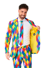 Harleclown - Mardi Gras suit