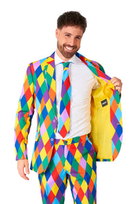Harleclown - Mardi Gras suit