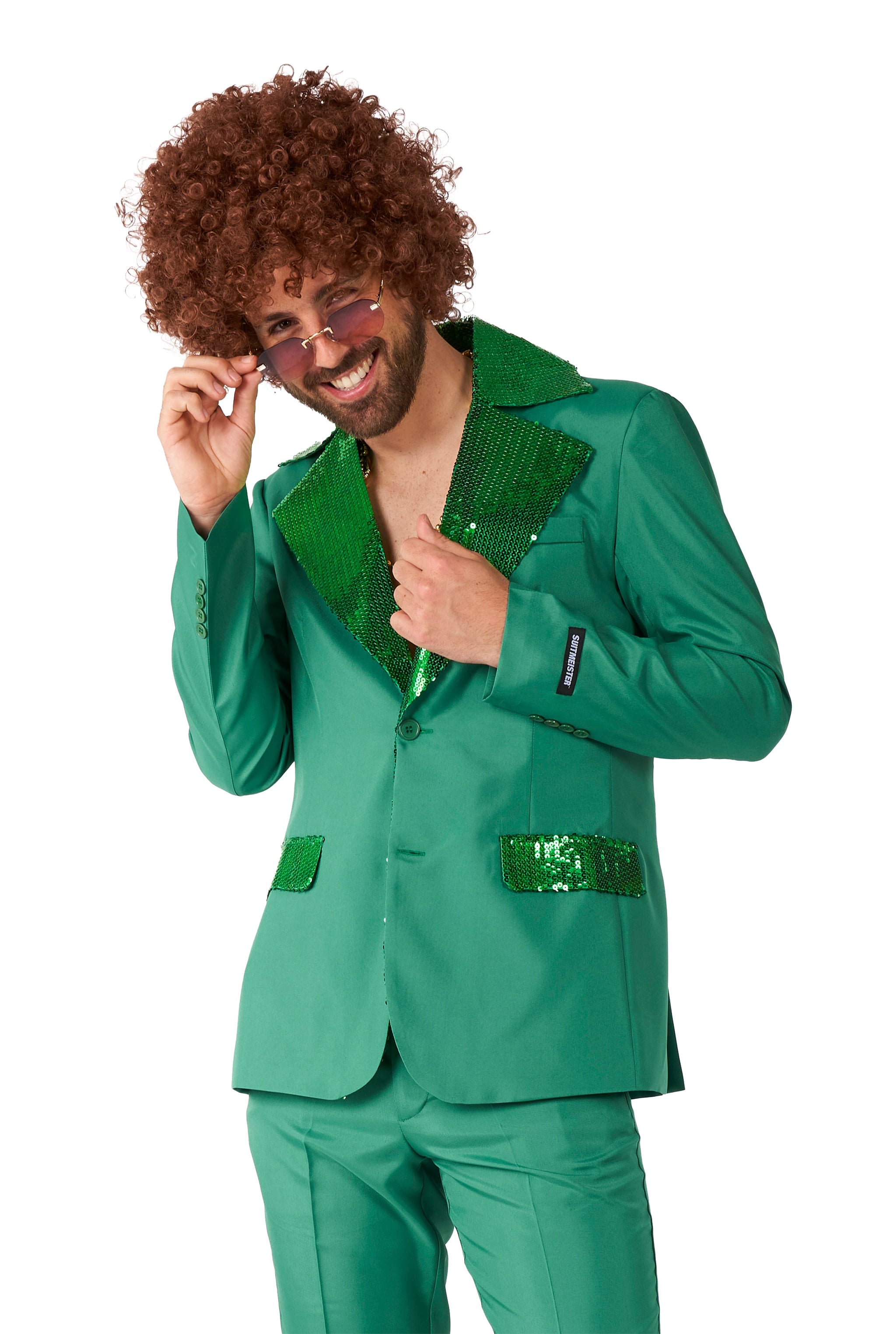Disco Suit Green