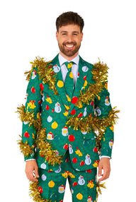 Christmas Deco Green - Ugly Christmas suit