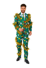 Christmas Deco Green - Ugly Christmas suit