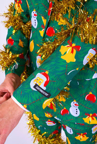 Christmas Deco Green - Ugly Christmas suit