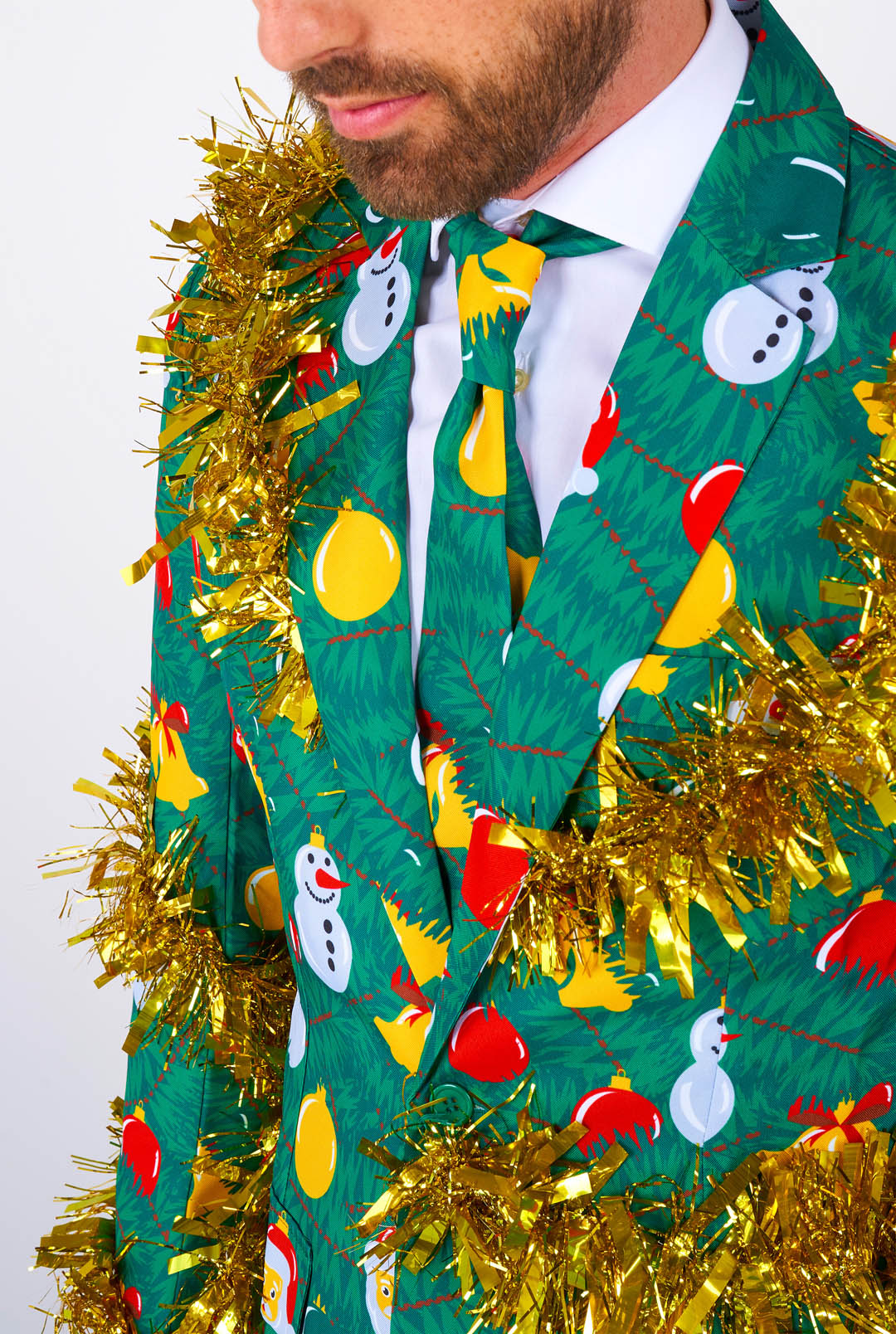 Christmas Deco Green - Ugly Christmas suit
