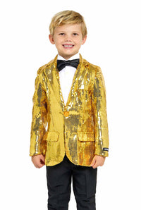 Sequins Gold - Sequin Blazer