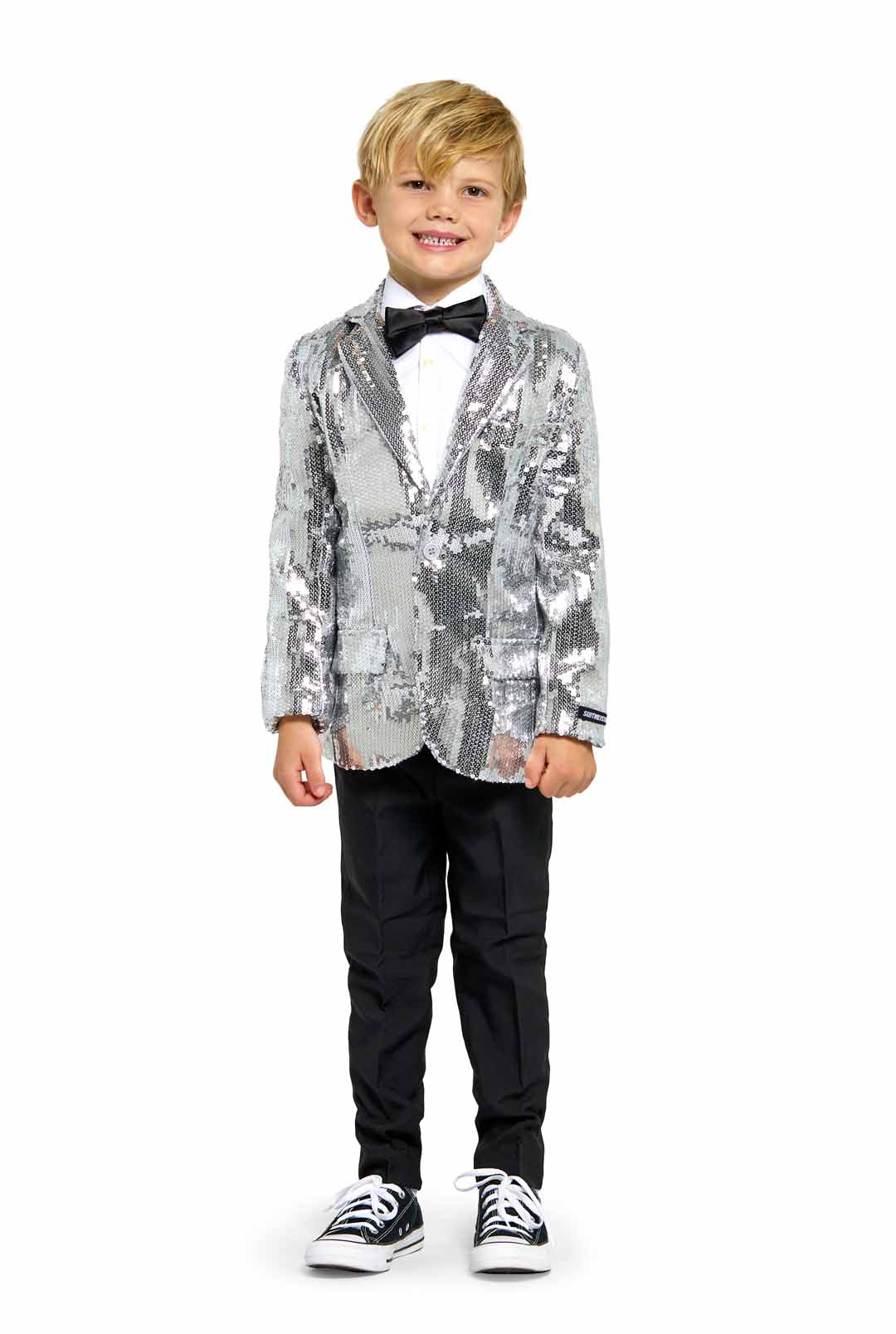 Sequins Silver - Sequin Blazer