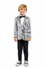 Sequins Silver - Sequin Blazer