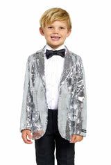 Sequins Silver - Sequin Blazer