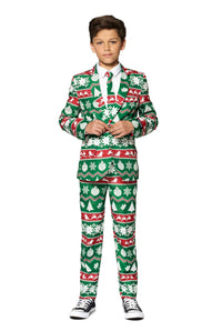 Christmas Suit Green Nordic