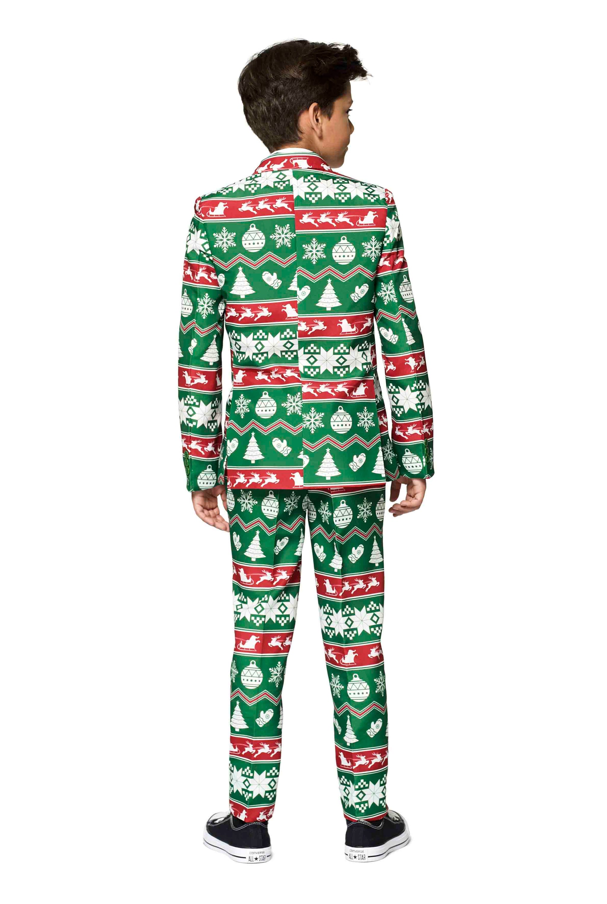 Christmas Suit Green Nordic